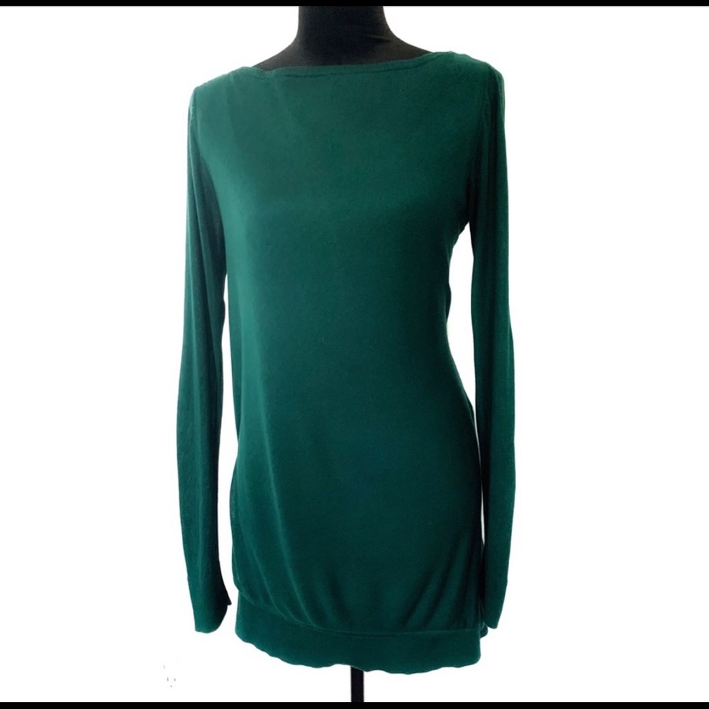 Emerald green dress